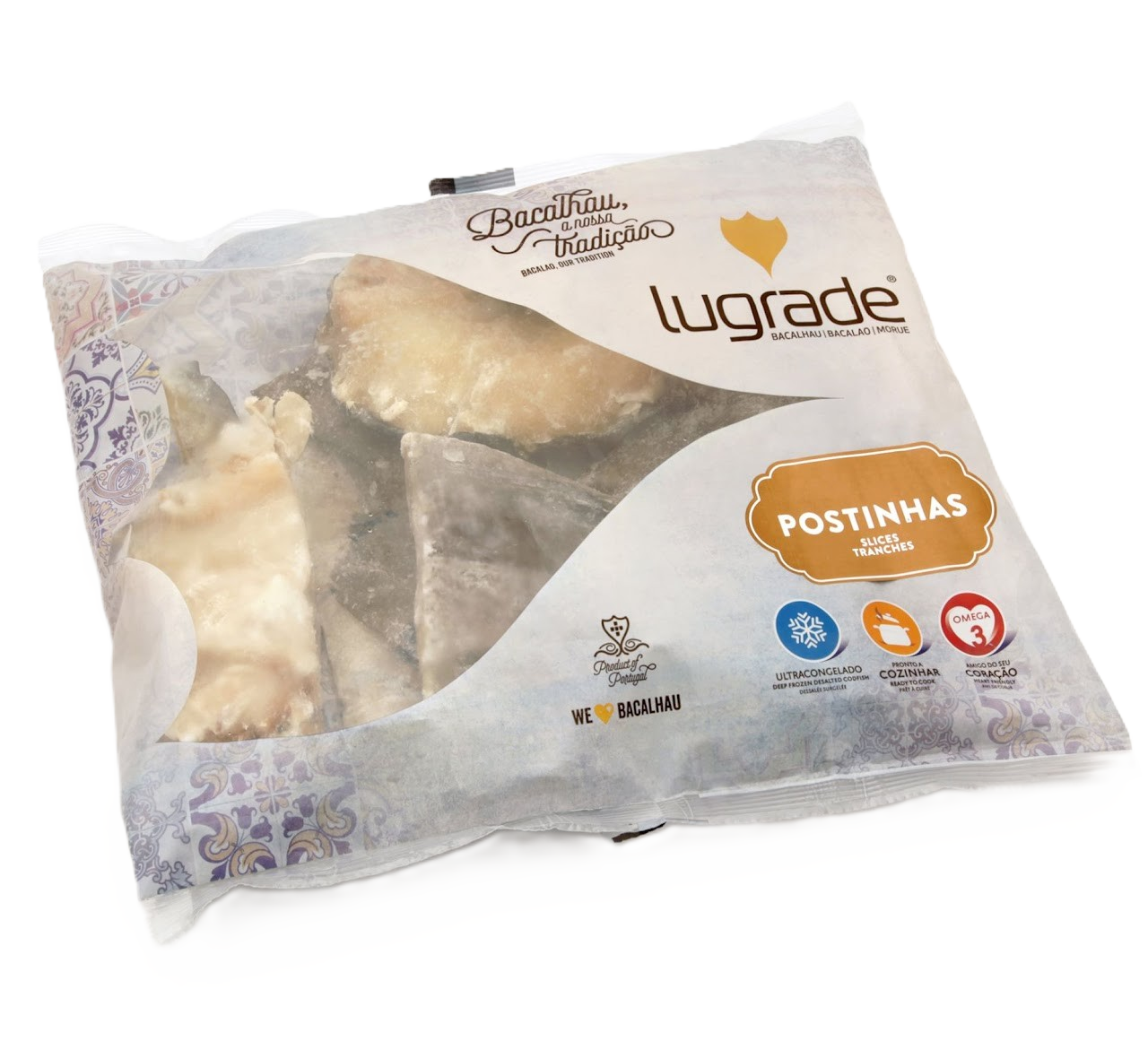 Frozen cod-small slices 800g - L&B Frozen cod, small slices, flash frozen to seal in all the flavor and nutrition.Perfect for quick,healthy meals with the taste of the sea right to your kitchen Fish 8.35 Frozen cod-small slices 800g #