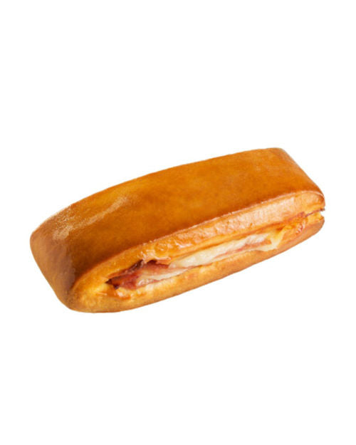 Ham,cheese and chorizo brioche roll - L&B Sandwich with slices of brioche and layers of ham,cheese and chorizo.Can be served cold or toasted 2.0 Ham,cheese and chorizo brioche roll #