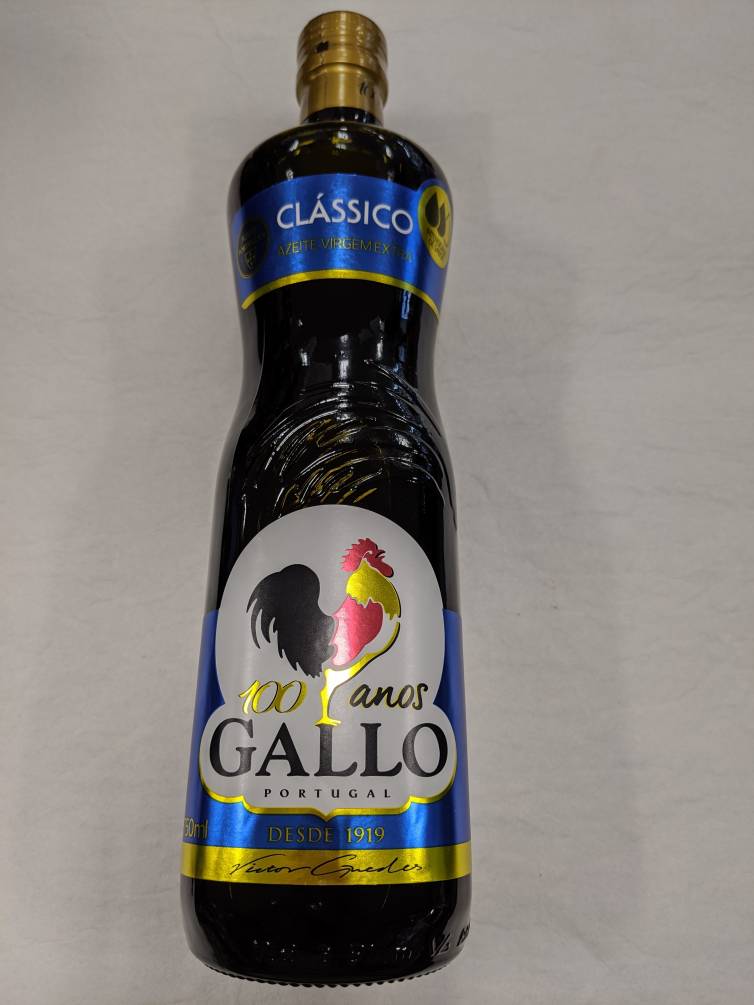 Olive oil Gallo Classic 75cl - L&B A classic in Portuguese homes for the preparation of soups,grilled,fried or cooked fish and traditional red meat steaks, when the sauce is important Olive oil 11.0 Olive oil Gallo Classic 75cl #