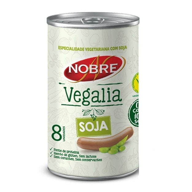 Soya sausages - L&B Plant powered protein with real bite Meat substitute for all veggie lovers,great for sandwiches and dishes. 100% plant based, high protein, low in fat,lightly seasoned for a balanced savoury taste. Vegan 4.0 Soya sausages #