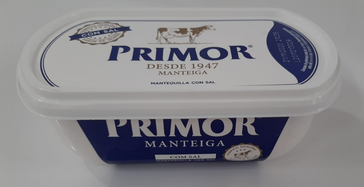 Salted Primor butter - L&B Butter primor 250g with salt Butter 3.45 Salted Primor butter #