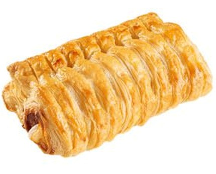 Sausage roll with cheese - L&B Pork sausage wrapped in flaky, golden puff pastry,filled with melted cheese that adds richness and flavour in every bite 2.0 Sausage roll with cheese #