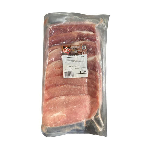 pork escalopes/kg - L&B Lean cut of pork which has been flattened to make it thin Meat 9.9 pork escalopes/kg #