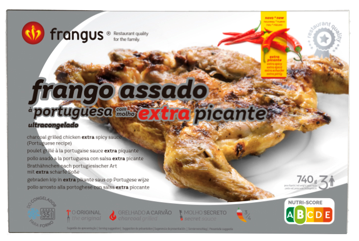 Grilled chicken with extra peri peri sauce(charcoal grilled-frozen) - L&B Grilled chicken with extra peri peri sauce(frozen/charcoal grilled) Ready meals 10.0 Grilled chicken with extra peri peri sauce(charcoal grilled-frozen) #