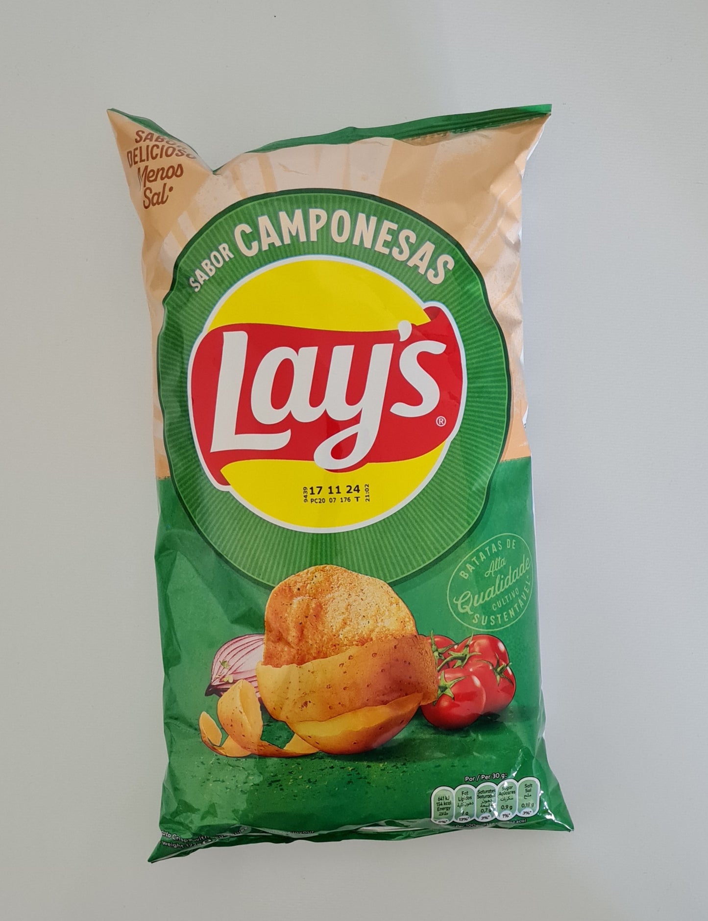 Crisps with vegetables and spices flavour - L&B Crunch into hapiness,flavor explosion,snack smart,snack tasty Crisps 3.0 Crisps with vegetables and spices flavour #