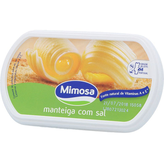 Salted Mimosa butter