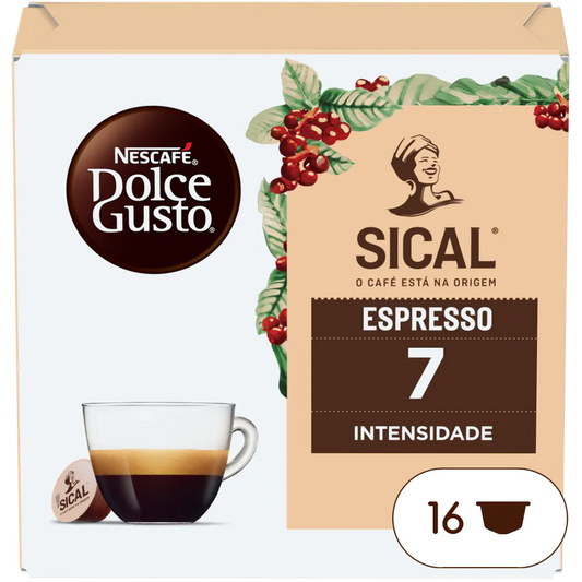 Dolce gusto Sical 16 capsules - L&B Capsules of expresso coffee Coffee 5.5 Dolce gusto Sical 16 capsules   #
