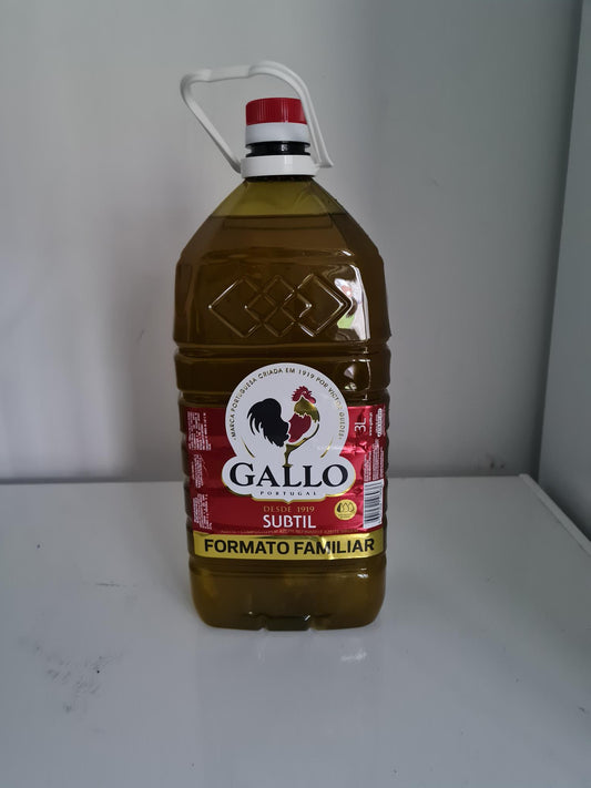 Olive Oil 3L Gallo Subtil - L&B Suitable for culinary use,replacing other fats Olive oil 31.25 Olive Oil 3L Gallo Subtil   #