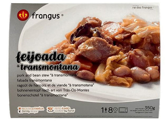 Feijoada Transmontana(bean and meat stew) - L&B A rich and hearty Portuguese classic! Our Feijoada Transmontana is slow-cooked with tender pork, chouriço, beans, and authentic seasonings from Trás-os-Montes. Perfect for sharing with family or enjoying on a cozy night in. Ready meals 6.0 Feijoada Transmontana(bean and meat stew)   #