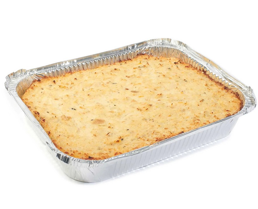 2Kg Bacalhau com Natas(2kg salt code with white cream) - L&B A Portuguese classic in a generous 2kg tray! Bacalhau com Natas features tender salt cod baked with creamy potatoes, onions, and cheese – perfect for family meals or special occasions. Ready meals 24.99 2Kg Bacalhau com Natas(2kg salt code with white cream)   #